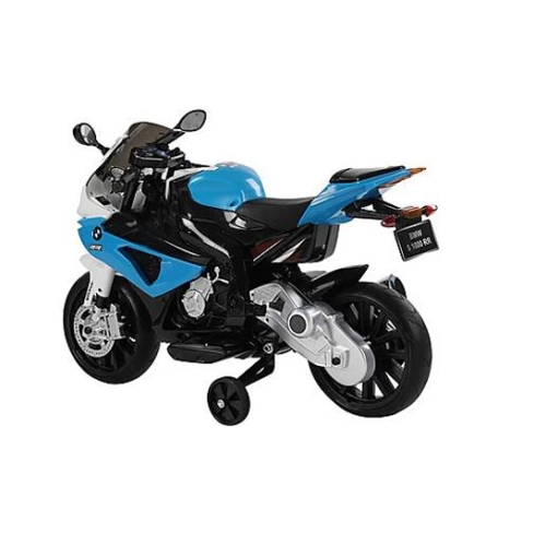 MOTOR BMW ścigacz 2 silniki miękkie koła JT528 niebieski